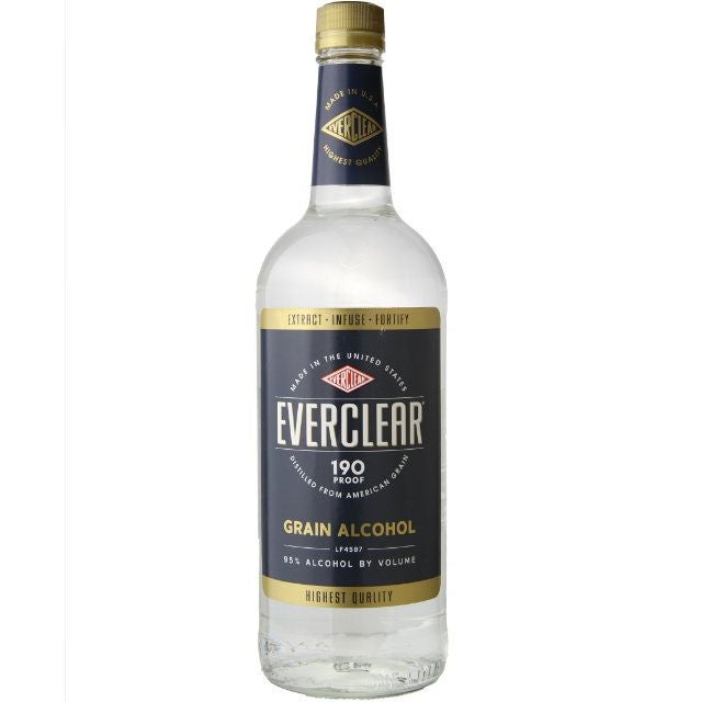 Everclear Grain Alcohol 190 Laviano Wine Liquor