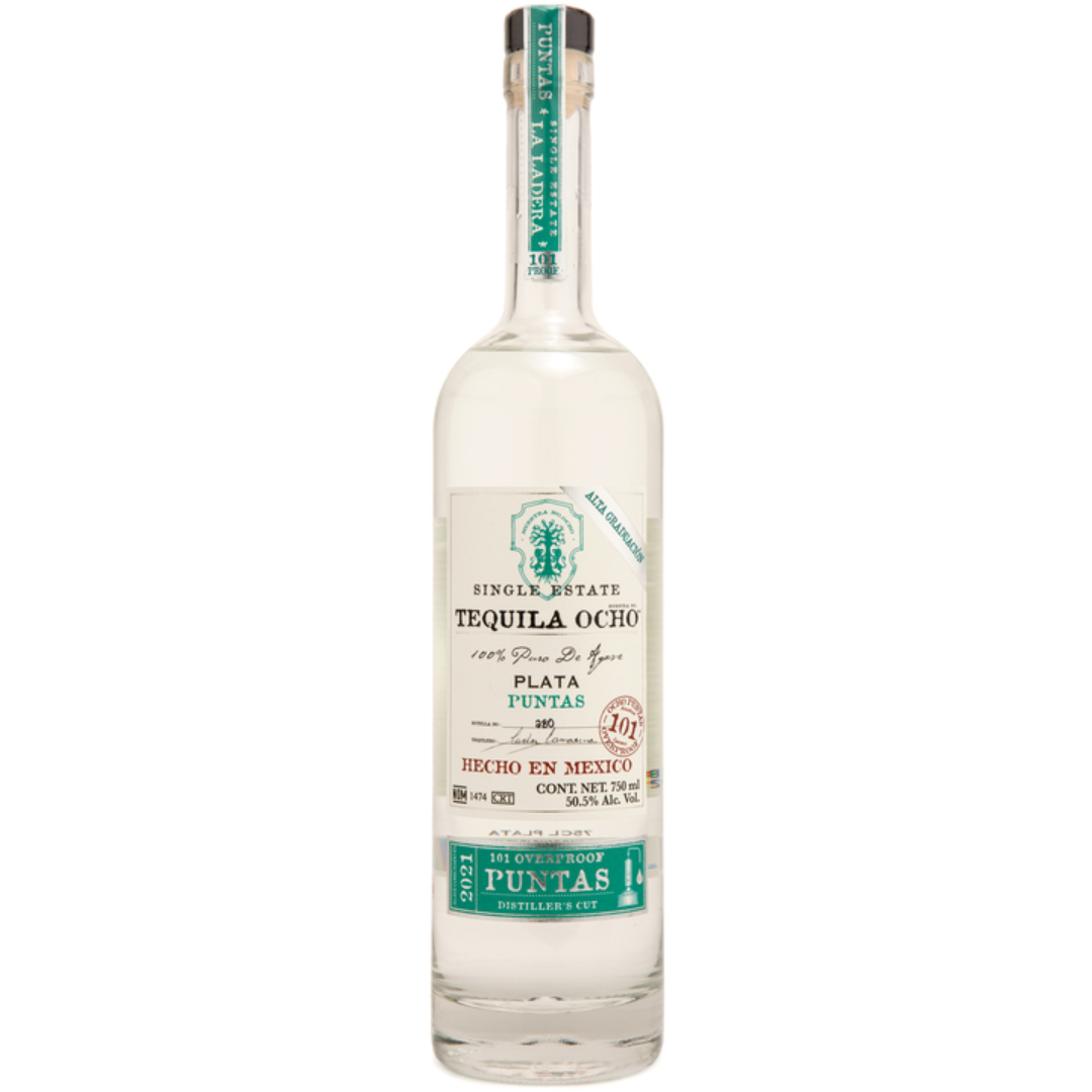 Tequila Ocho Plata Puntas 750ml Laviano Wine & Liquor
